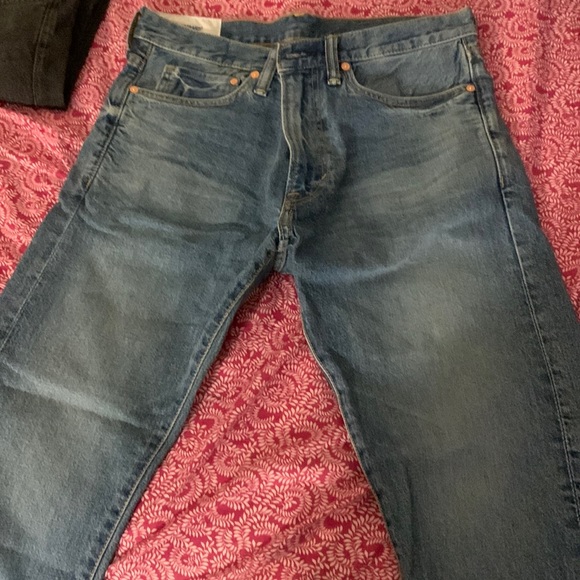 H&M Slim Straight Cropped Denim - Picture 1 of 1